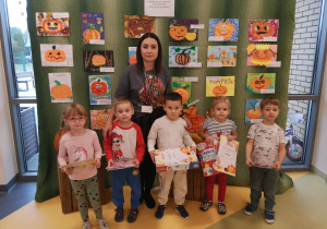 Dzieci czteroletnie nagrodzone w konkursie