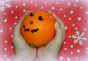 Uśmiechnięta pomarańcza