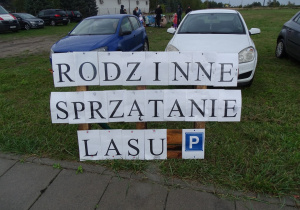 Rodzinne sprzątanie lasu miejsce zbiórki