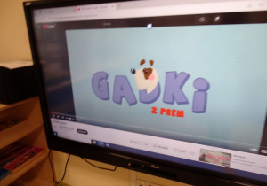 01 Napis, tytuł zajęć na ekranie