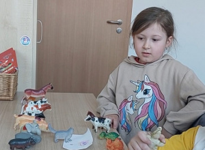 Zimowe zajęcia logopedyczne w Biedronkach
