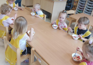 Degustacja sałatki