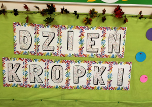 Dzień kropki w grupie Jeżyki