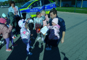 Podziękowania od dzieci z przedszkola
