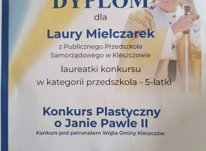 Laureaci XVI Konkursu Plastycznego o Janie Pawle II