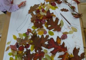 pani jesień praca plastyczna