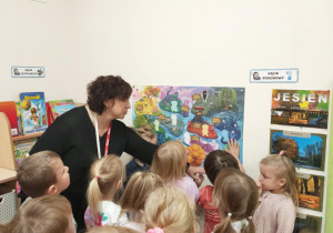 Dzieci poznają, gdzie mieszka pan Łał