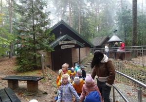 Zwiedzanie szkółki leśnej Borowina