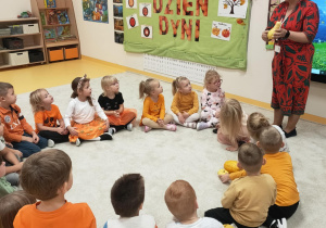 Zapoznanie dzieci z dyniami ozdobnymi