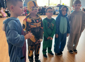 Bohaterowie bajek w naszej sali