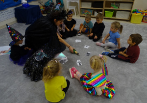 wspólne wróżby z pania