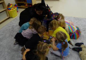 wspólne wróżby z pania