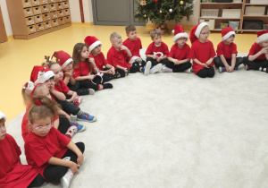 w oczekiwaniu na Świętego Mikołaja