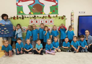 Wspólne zdjęcie na koneic zajęć