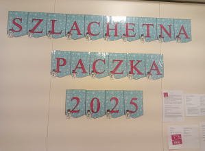 Napis Szlachetna Paczka 2025