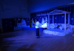 Powitanie przez panią dyrektor