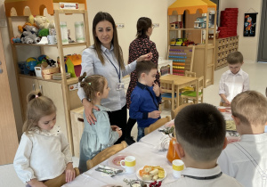 Wigilijne spotkanie.