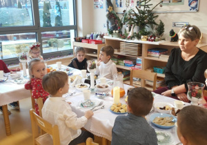 Przy wigilijnym stole