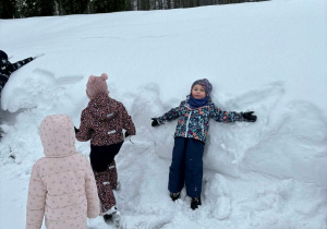 Aniołki na śniegu