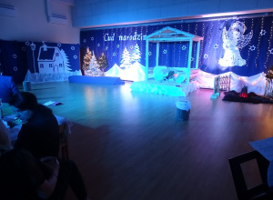 Cud narodzin - jasełka bożonarodzeniowe w grupie Smerfy