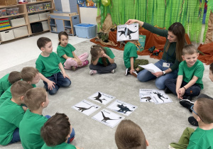 Utrwalenie wiedzy na temat wybranych dinozaurów.