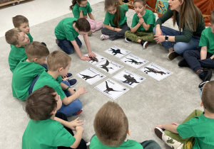 Utrwalenie wiedzy na temat wybranych dinozaurów.