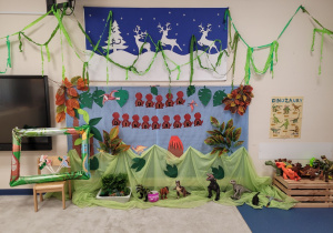 Dekoracja na dzień dinozaura