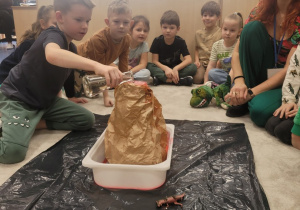 Franio dolewa ocet do wulkanu z sody