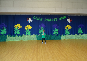 Samuel recytuje wierszyk