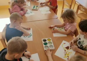 wyklejanki plasteliną