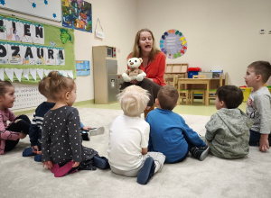 Kolejne spotkanie Żabek w ramach projektu logopedyczno-plastycznego