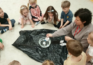 Eksperyment" Co tonie , co pływa"