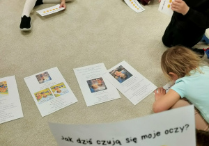 jak dziś czują się moje oczy?- zabawa