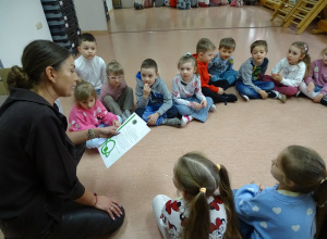 Spotkanie w Szkole Podstawowej w Łękińsku