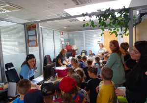 Odwiedziny w urzędzie gminy