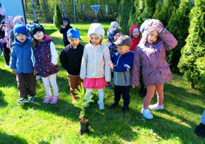 Dzieci i drzewko
