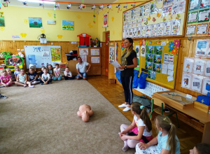 Nauka pierwszej pomocy przedmedycznej w przedszkolu