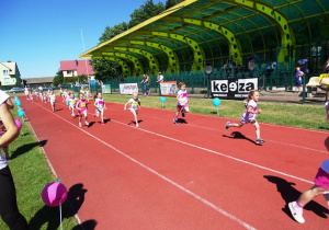 Dzieci podczas wyścigu