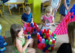 Kreatywne budowle przedszkolaków